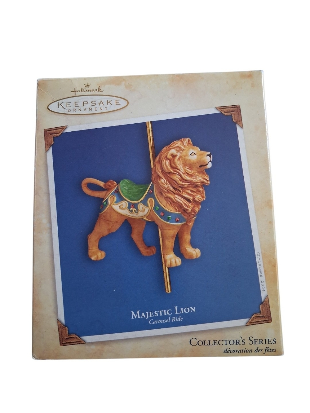 Majestic Gold and Green Lion Carousel Wall Accent by Majestic